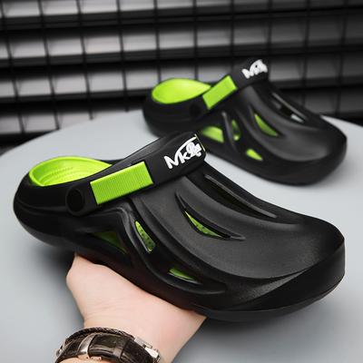 2025 Men's Outdoor Sandals Slippers Beach Comfortable Slides Thick Sole Outdoor Clogs Men Casual Garden Shoes Men Beach Sandals