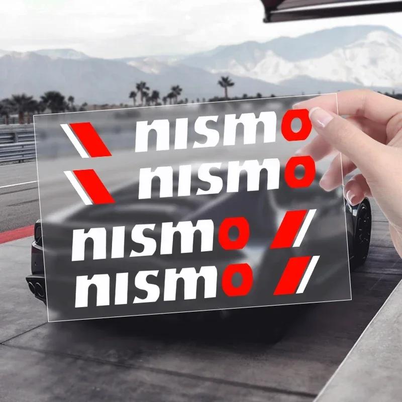 

4 шт. Наклейка на ручку двери автомобиля для Nissan Nismo Логотип Qashqai J11 J12 Teana Altima Ariya Juke Murano Micra Kicks X-trail T32 T31