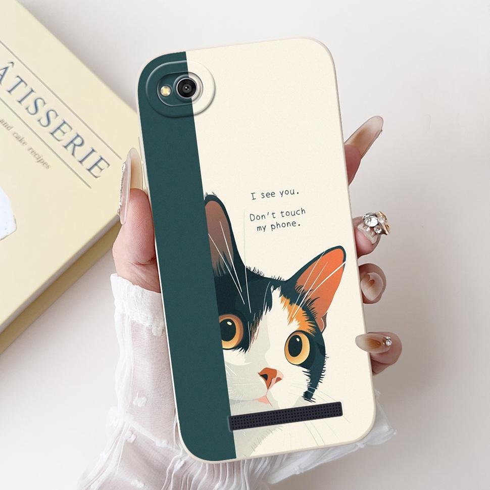 Cute Cartoon Cover For Xiaomi Redmi 4A Phone Case For Xiaomi Redmi 4A 5A 6A Redmi4A Redmi5A ShockProof Back Cover Funda
