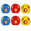 6 Pcs Kids Float Discs Swim Arm Bands EVA Foam Floating Sleeves Summer Pool Swimming Arm Float Rings for Children Ages 3-6