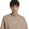 KIT Sweat Crew BW222 XS [Adidas] 3-Stripes Men's Khaki/Off-White (KW2388)