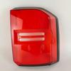 Toyota Prado 24-25 Rear Tail Light Housing Cover - Red Transparent
