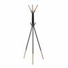 DKD Home Decor-Standing Coat Rack DKD Home Decor Black Natural Steel Plastic Loft 65 X 65 X 179 Cm
