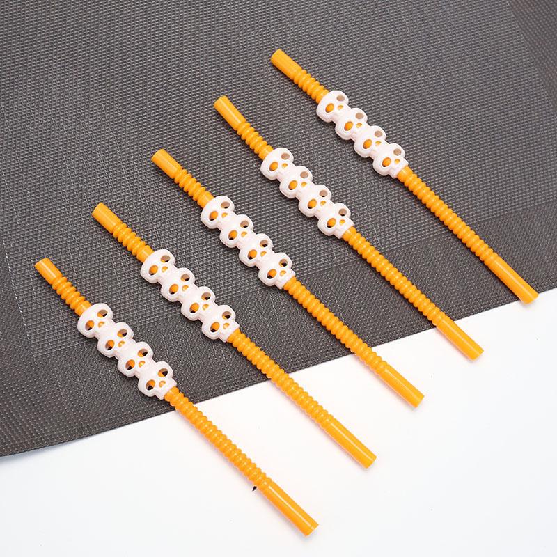 Halloween Decorations, Bars, KTV Restaurants, Halloween Decorations, Pumpkin Straws, Halloween Straws, Party Supplies
