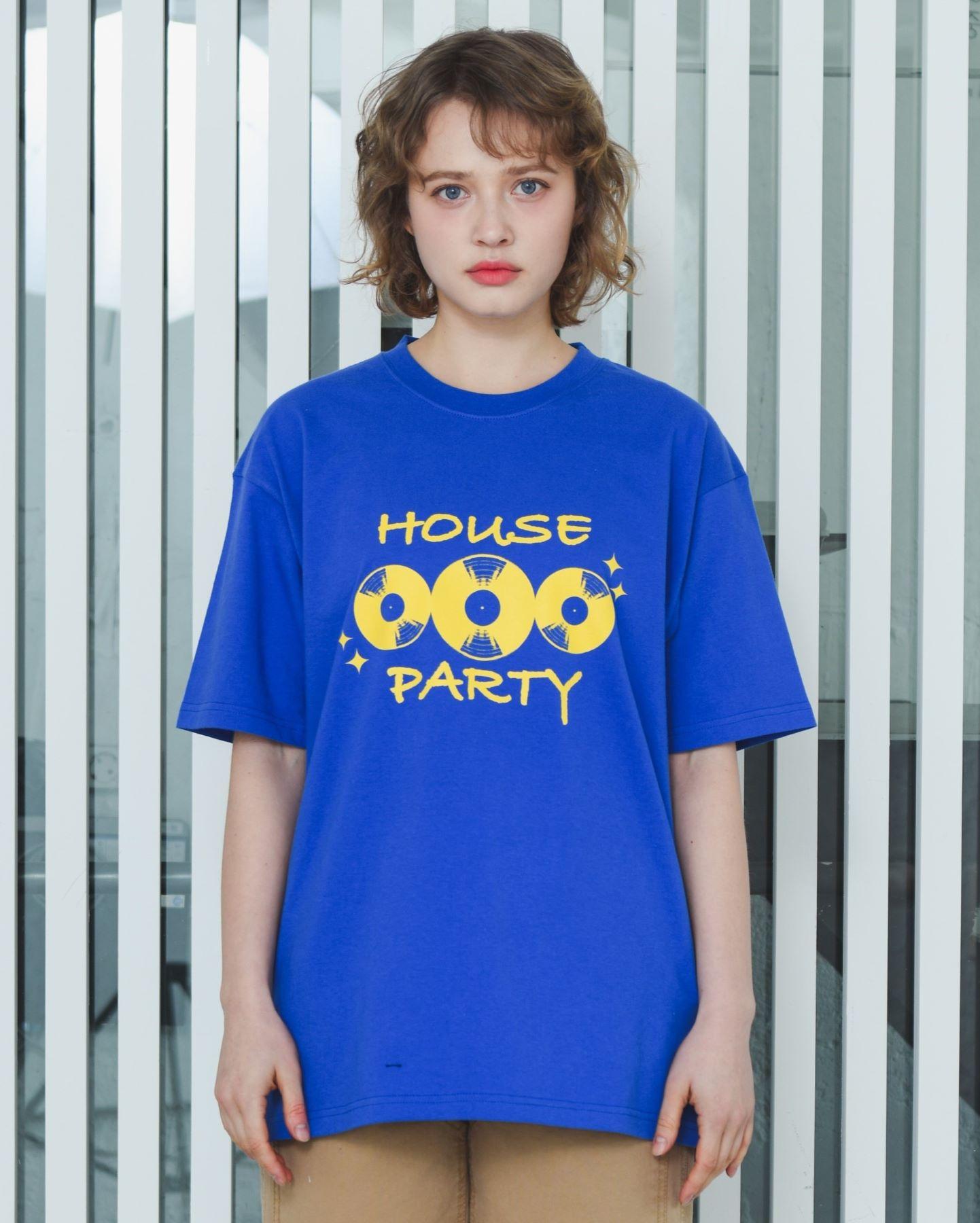 Bajubiju House Party T-Shirt [Blue] M
