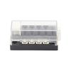 Fuses Box Holder With 4 Way Blade Fuses Holder Block Power Distribution Panel
