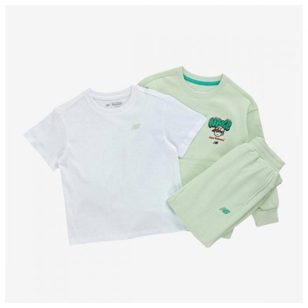 

New Balance Skies Street Crew Иллюстрация 3 шт. Настройка Nk9yf1 (AH)Lime/100