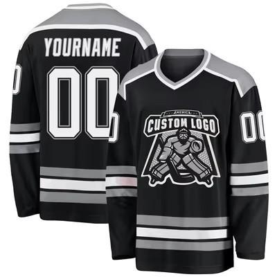 Sublimation Ice Hockey Uniform 3D Print Your Name Number Men's and Women's Ice Hockey Jerseys Game Training Jerseys