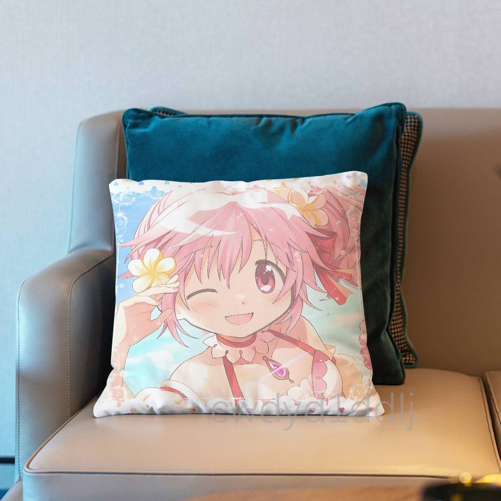 New Puella Magi MMadoka Magica Pillowcases Cute Funny Pillow Case For Wedding Party Home Decor Comfy Pillow Cover