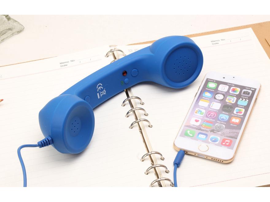 Retro Anti-Radiation Mobile Handset for Pregnant Women: Fashionable and Cool Phone Microphone