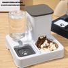 Large Capacity Food Feeder 2in1 Water Dispenser and Food Bowl Small Dog Cats Automatic Feeder for Daily Watering Feeding