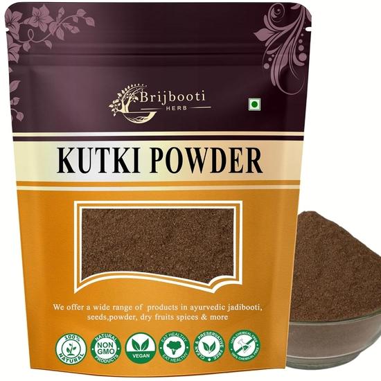 BrijBooti Kutki Powder - (50 Gr) | Original Kutki For Liver Support & Detox | Ayurvedic Herb