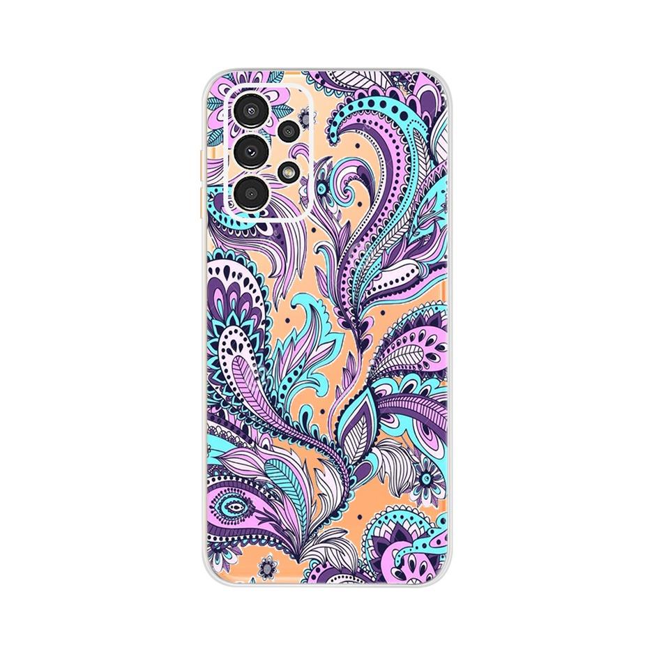 For Samsung Galaxy A13 4G Case Cute Cat Buttefly Soft Silicone Slim Fundas Phone Back Case For Samsung A13 A 13 GalaxyA13 Bumper