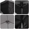 Pop Up Party Tent 192 X 192 X 245 Cm Black
