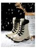Women's Waterproof Fleece-Lined Winter Boots - Thick, Warm, Plus Size, Snow-Ready