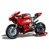 LEGO 42107 Technic Ducati Panigale V4 R Motorbike, Collectible Superbike Display Model Building Kit with Gearbox and Working Suspension
