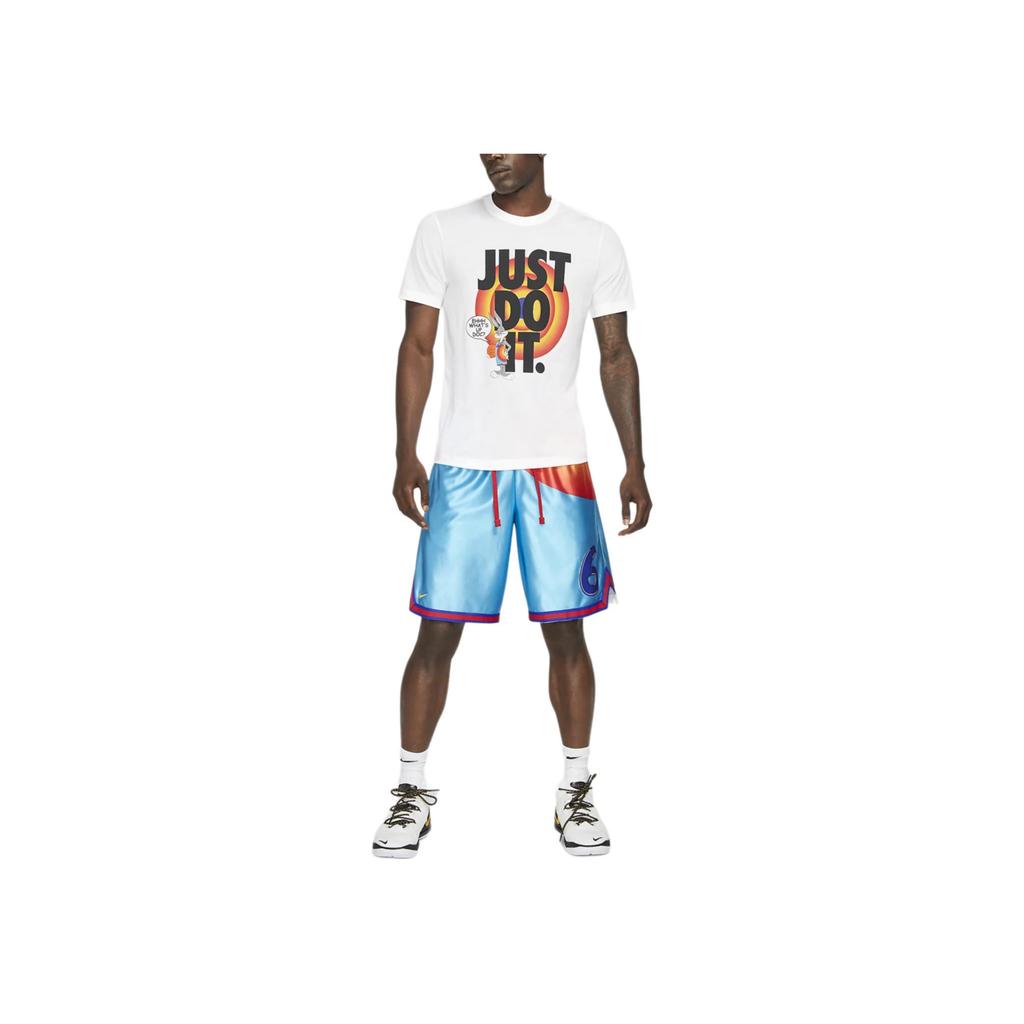 Nike A New Legacy Space Jam Bugs Bunny Print Short Sleeve T-Shirt Men Tops White DH3830-100