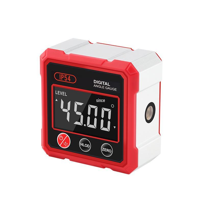 Dual Laser Digital Inclinometer Box with High-Precision Level and Four-Sided Strong Magnets