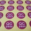 3000 Stück 1 cm QC PASS Papieretikett Qualitätskontrollaufkleber Fabrik Produkt Häkchen Herstellung Verarbeitung Inspektionsetikett