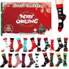 Christmas Stocking Advent Calendars 24 Days Countdown 24 Days Of Advent Box Socks Christmas Socks For Boys Girls Men Women