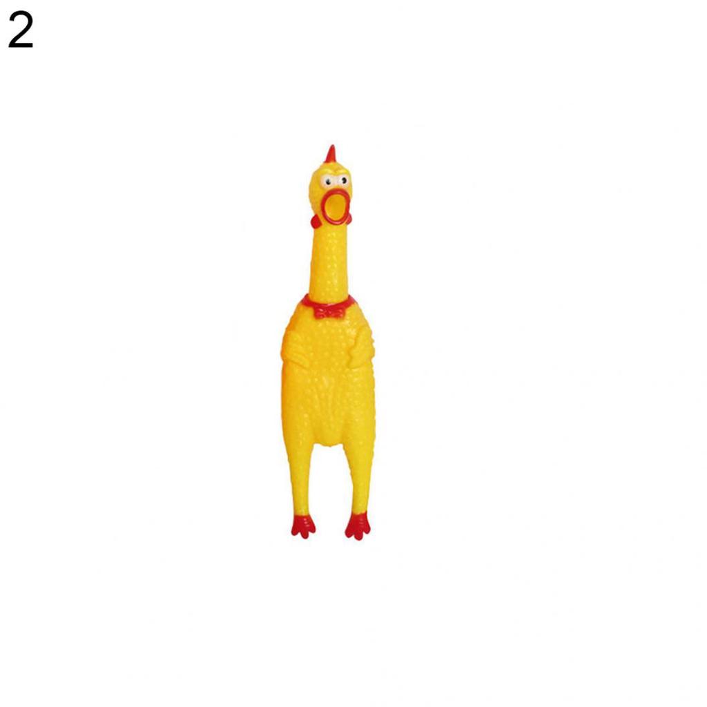 Squeaker Shrilling Screaming Chicken Slow Rising Vent Toy Stress Relieve Gift