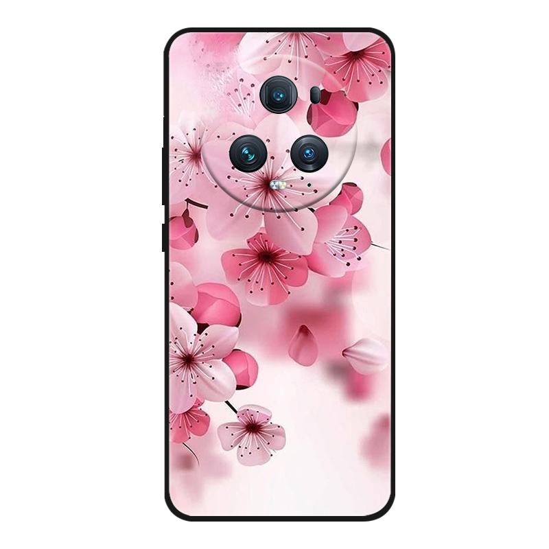 Funda For Honor Magic 5 Pro Phone Case Cute Cartoon Cat Black Silicone Soft Back Cover Case For Honor Magic5 Pro Case PGT-AN10