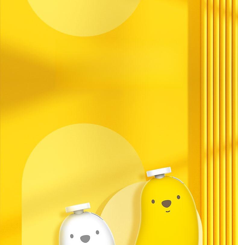 Baby Nail Grinder Electric Rechargeable Baby Newborn Nail Scissors Set Quiet and Safe Home Nail Trimming and Care