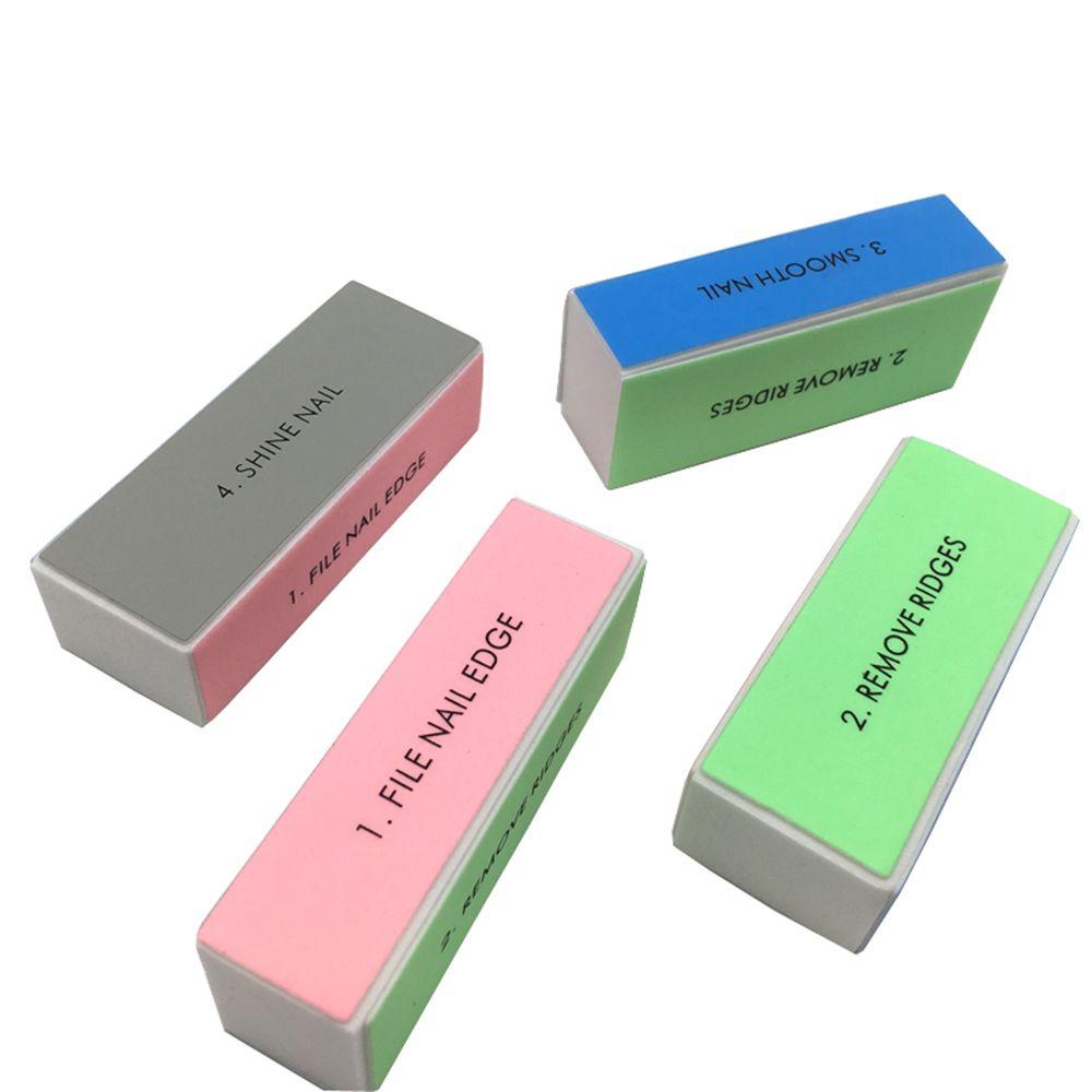Portable Sandpaper Nail Sanding Block Nail Buffer File Manicure Tool Dead Skin Remover Polishing