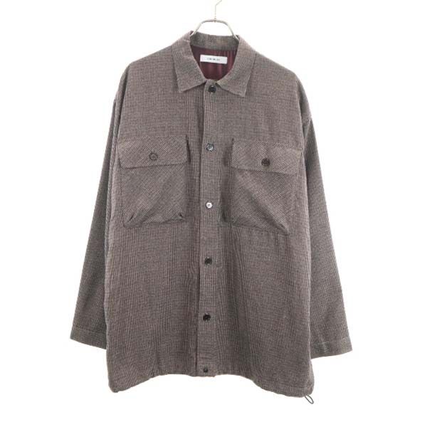 unused Johnbull Houndstooth Shirt jacket L Men's Used