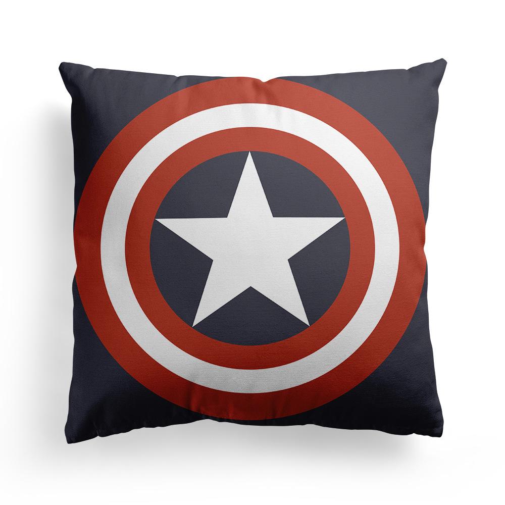 Sofa Pillow Case Does Not Include Pillow Core Living Room European-style Rice-shaped National Flag Mediterranean Bay Window Pillow British Style