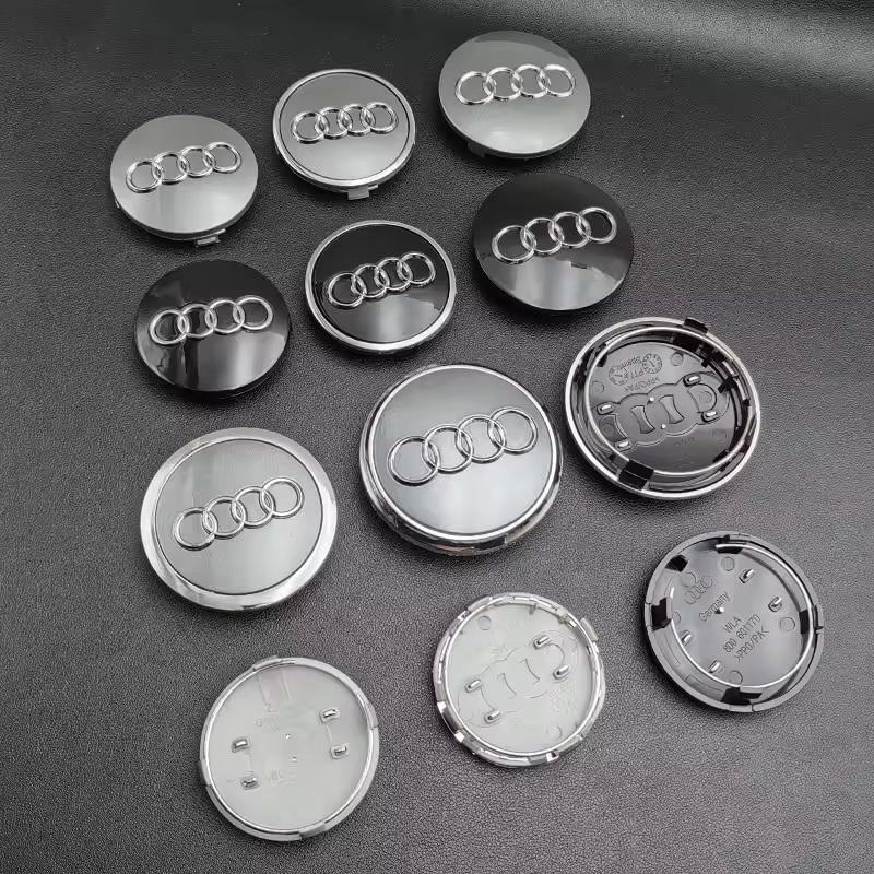2026 Hot 4pcs Cap Hub Covers Badge Car Styling Wheel Center for z1 A1 A3 A4 A5 A6 A7 A8 Q1 Q2 Q3 Q5 Q7 S1 S3 S4 S6 Accessories1z