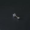 14k 4prong Lab Diamond Piercing