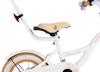 Children's Bicycle Bike For a Girl 12 Inches Basket Guide Wheels Flower Bike Dandelion White Beige Sun Baby