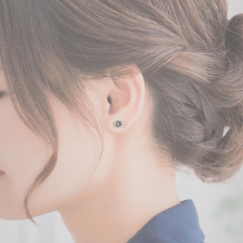 no brand  Pierce diamond/Pt900Platinum Women