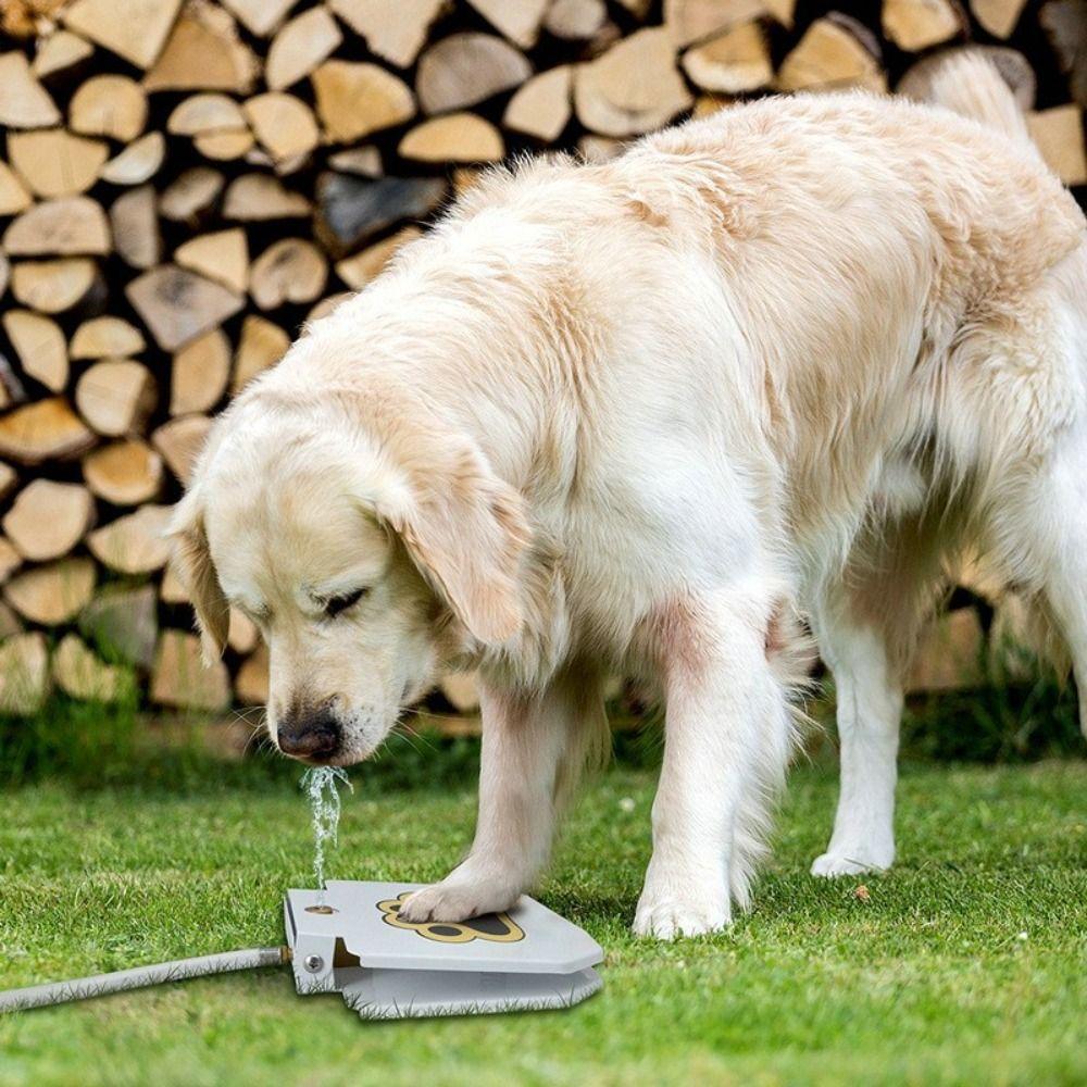 New Adjustable Dog Sprinkler Water Fountain Durable Easy to Install Dog Water Fountain Dog Supplies Pet Accessory Outdoor