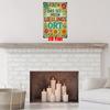 2D, Metal Wall Sign, Wall Decoration Poster, German This Is My Happy Place Theme Iron Mural, Ideal Gift for Family Yard, Bedroom