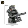 MOC Military T60 Armor Soldiers Mini Anime Action fallouts Figures Weapons Robot Kinghts Building Blocks Bricks DIY Toys  gifts