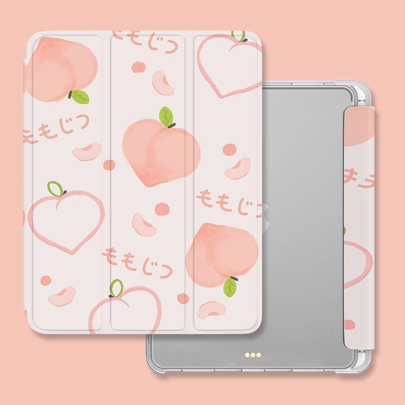 Etui na iPad Air5 Nowy świeży styl kreatywny wzór owocowy etui na iPad dla iPad Air4 2022 10. 10.9 2021 7 8 9. 10.2 Pro11 Pro13 2024 z uchwytem na Apple Pencil