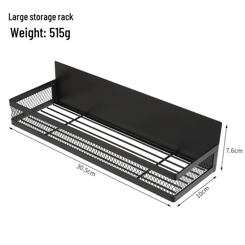 Magnetic No-Drill Refrigerator Side Spice Rack
