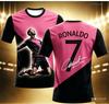Ronaldo 7 Short Sleeve Summer Football Tshirt Casual Jersey Kids Boys Clothes Wear Men Kids Life And Fan Gathering