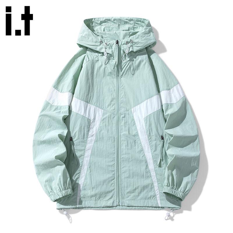 CHOCOOLATEit Men's Lightweight Quick-Dry Hooded UV Protection Jacket