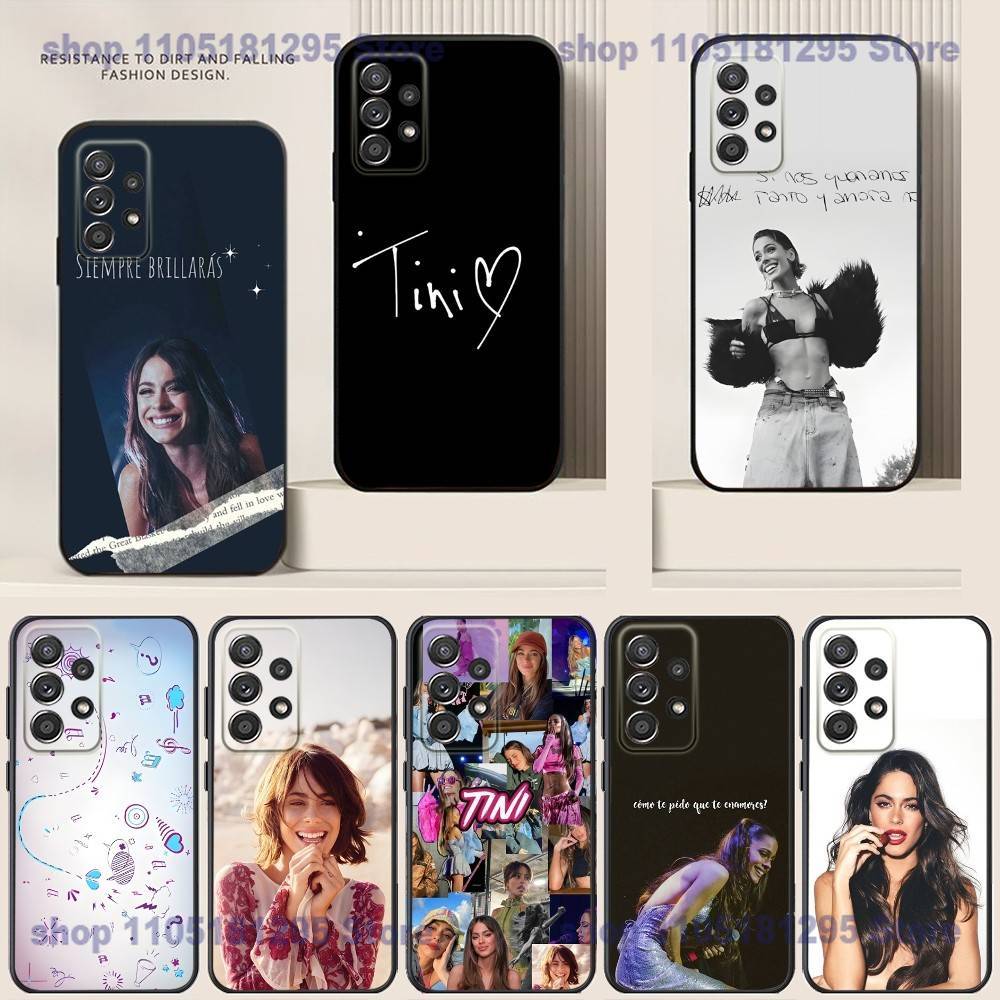 New Singer T-Tini S-Stoessel Phone Case For Samsung S24,21,22,23,30,Ultra,20,Plus,Note,10,9,Black Soft Silicone Case