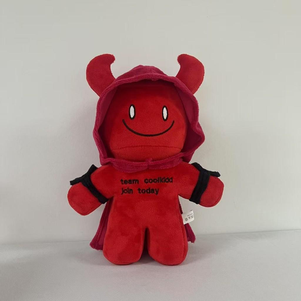 Forsaken Chance Roblox Red Cape Plush Toy Stuffed Doll Kids Decoration Gift