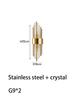 Modern Gold/Black Luxury Crystals Wall Sconce Lights,lustre hotel,Hallways,Bedrooms Other Home Decor,Outdoor Indoor Night Light