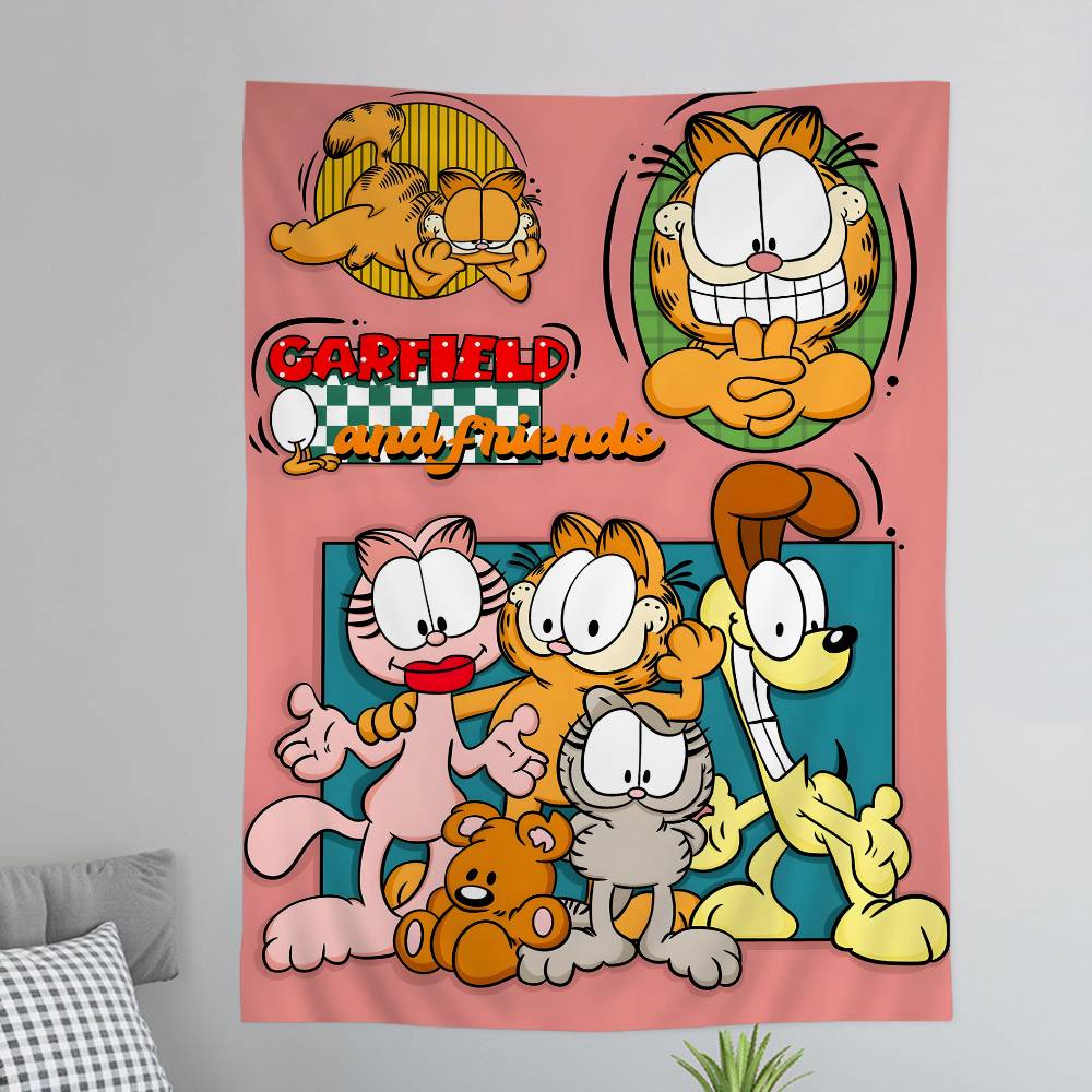 The GGarfieldMovie DIY Wall Tapestry Hanging Tarot Hippie Wall Rugs Dorm Home Decor