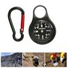 Compass Keychains Colorful Carabiner Compass Compass Clips Pocket Compass Belt Clips for Outdoor Camping Party Kids Toys