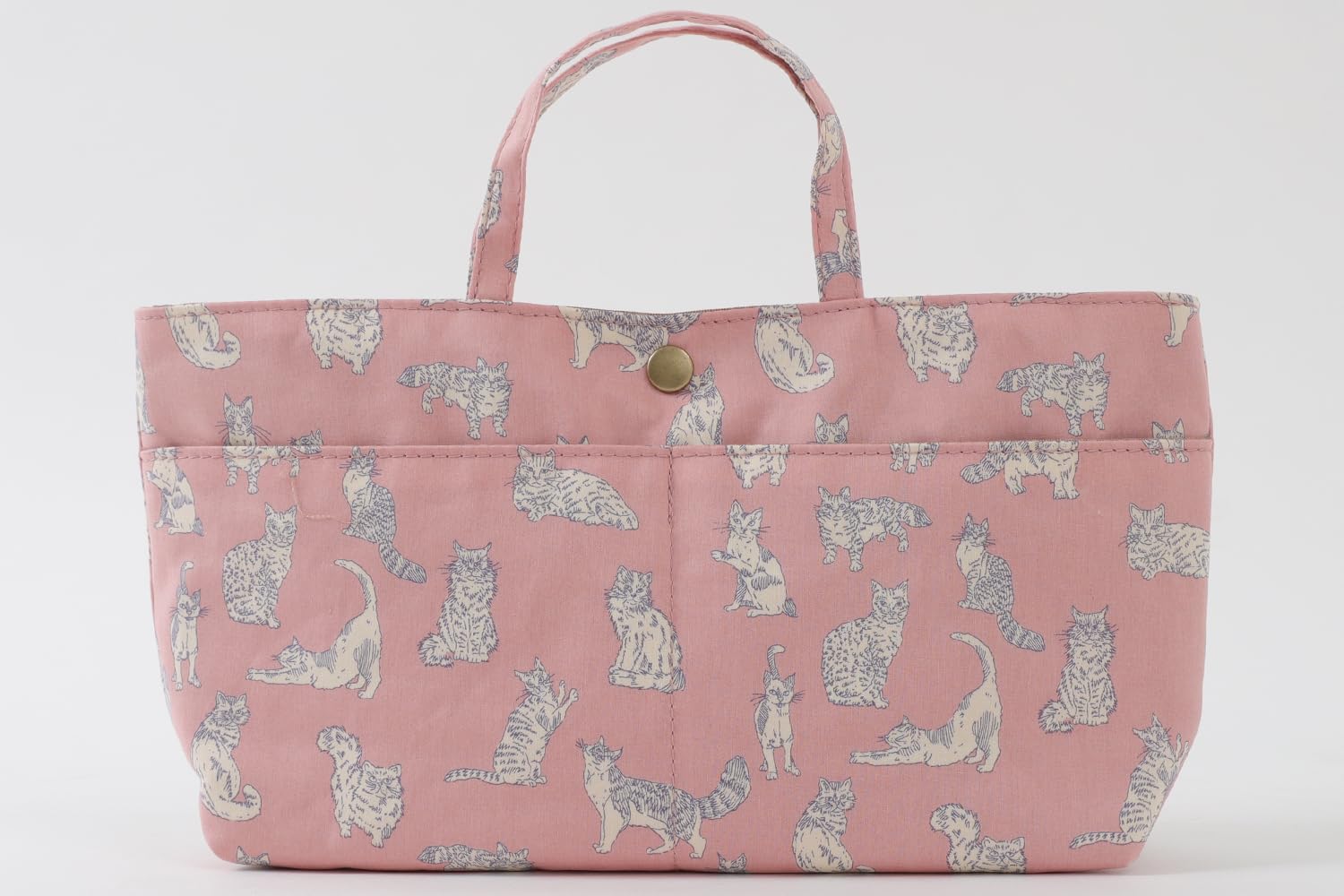 DDintex FLORET LONDON Сумка-в-сумку 03, Цвет Miao Pink, 27 x 5 x 15 см [Принт Liberty]