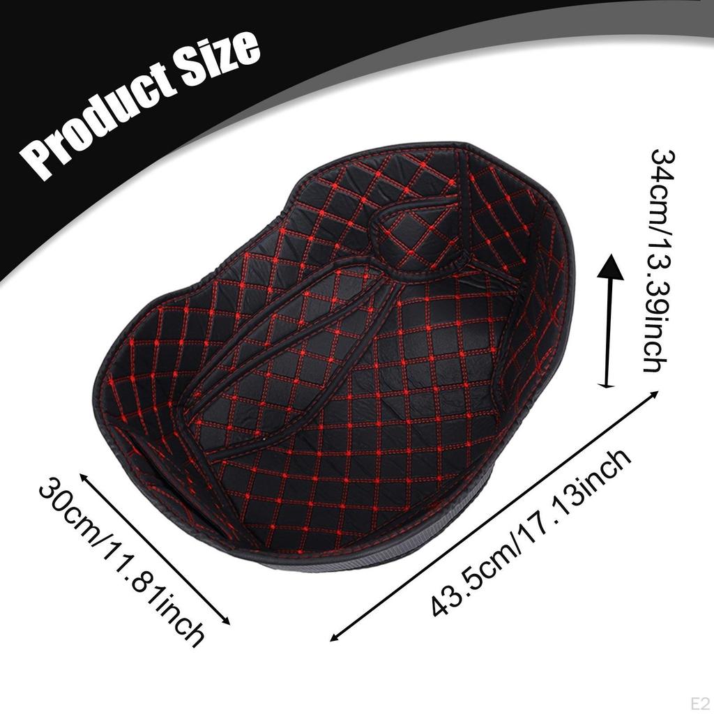 Motorcycle Seat Bucket Pad Cargo Trunk Sitting Lining Mat for Nmax155