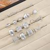 Punk Irregular Metal Opening Rings For Women Vintage Geometric Liquid Lava Waterdrop Knuckle Joint Ring Party Jewelry Gifts 2026
