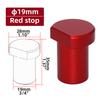 Aluminum Alloy Workbench Peg Brake Stops Bench Clamp 19/20mm Dog Woodworking Table Limit Block Workbench Workshop Tenon Stopper